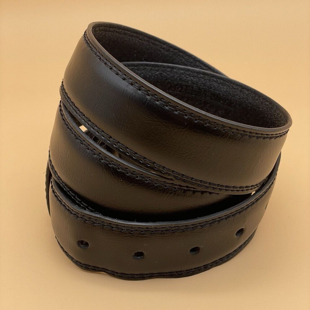 Dickies Genuine Leather Work Belt Men's Size 36/90 Black Leather